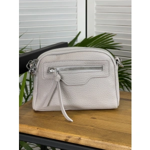 Сумка женская серая  8963