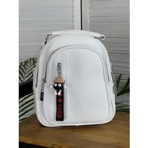 Рюкзак белый  1223