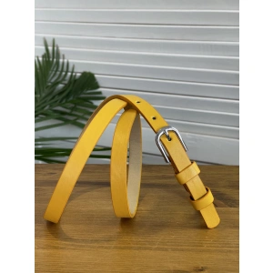 Ремень желтый 