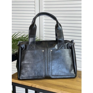 Сумка женская черная Dellilu 9841-79/9072