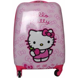 Детский чемодан на колесиках  Atma Kids "Hello Kitty" роз 8023-1-56