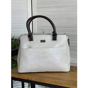 Сумка женская серая Dellilu 9213