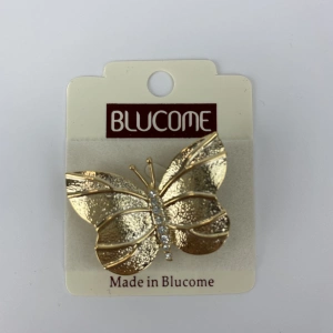 Брошь Blucome MAM2248 золот 12330-49
