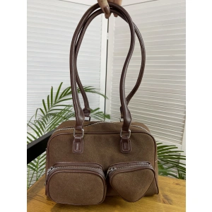 Сумка женская коричневая  2061