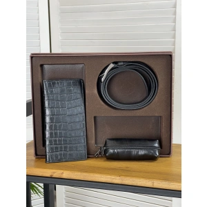 Подарочный набор черный Alexander Ts NP007