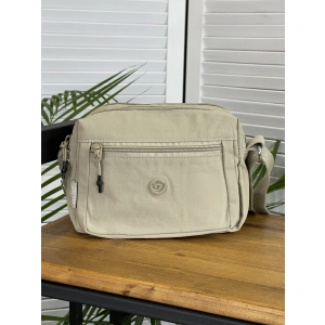 Сумка женская бежевая  9-37