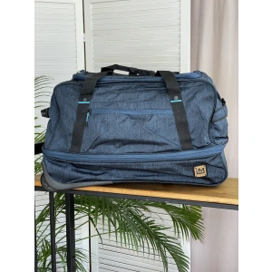 Сумка на колесах синяя IMPREZA 3007