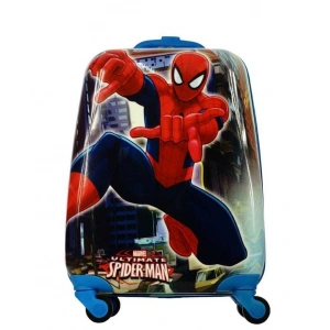 Детский чемода  Atma Kids "человек паук" син 8023-29