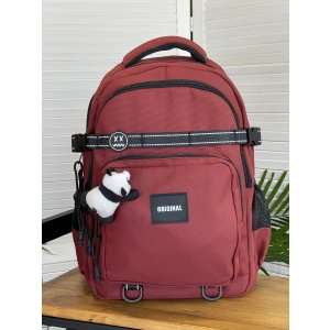 Рюкзак бордовый NIKKI S372