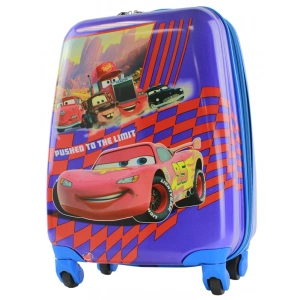 Детский чемодан на колесиках Atma Kids "Тачки" син 8023-1-29