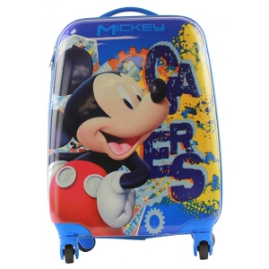 Детский чемодан на колесиках  Atma Kids Микки Маус  син 8023-8-29