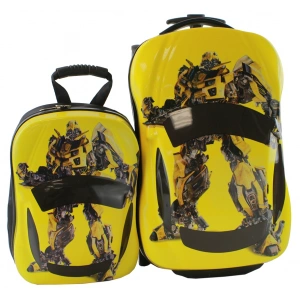 Детский чемодан на колесиках "Бамблби" желт 10723-1-53