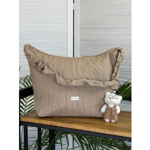 Сумка женская бежевая NIKKI D068