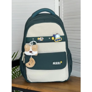 Рюкзак зеленый NIKKI 3369