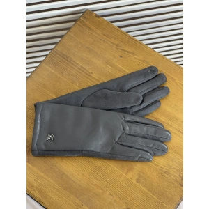 Перчатки серый Мария 021