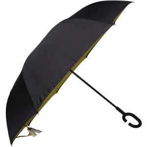 Зонт SELINO черн|желт 9111-4-27