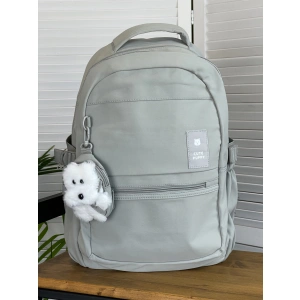 Рюкзак серый NIKKI S467