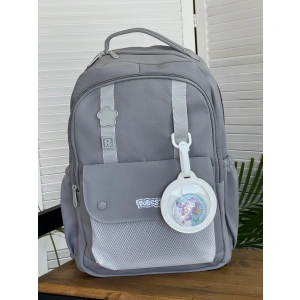 Рюкзак серый NIKKI S385