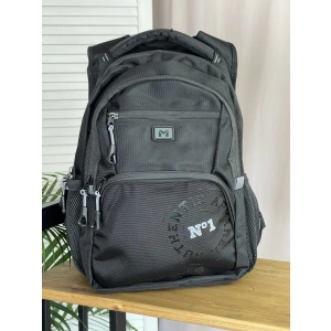 Рюкзак черный Maksimm E069-3