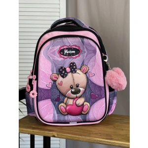 Рюкзак розовый Maksimm C561