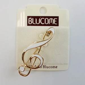 Брошь Blucome MAM12942 золот 10265-49