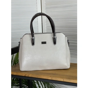 Сумка женская серая Dellilu 9074