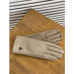 Перчатки к/з бежевый Мария 026