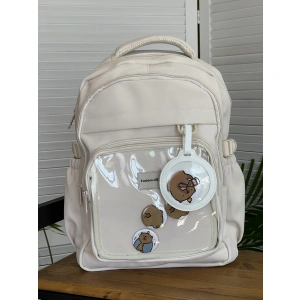 Рюкзак бежевый NIKKI S389