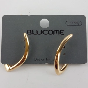 Серьги Blucome MXP16 золот 11102-49