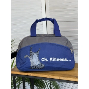 Спортивная сумка синий Хteam  C156