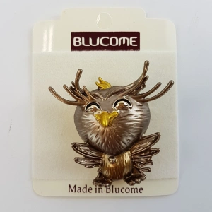 Брошь Blucome MAM13158 золот 10267-49