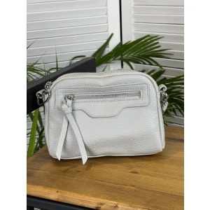 Сумка женская серая  8963