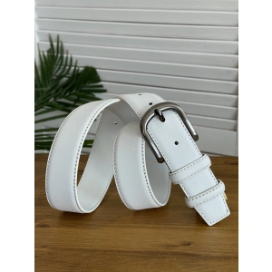 Ремень белый 