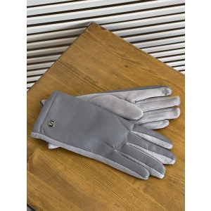 Перчатки серый Мария 021