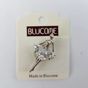 Брошь Blucome MAM08625 серебр 10367-50