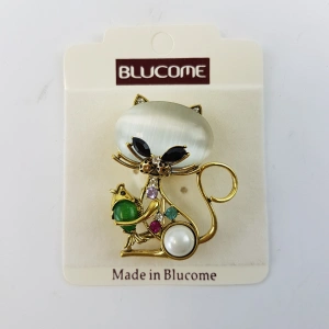 Брошь Blucome MAM5007 золот 10628-49