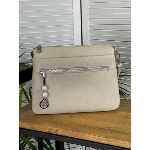 Сумка женская бежевая  98630