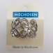 Кольцо для шарфа MECHOSEN MAM00197 серебр 9870-50