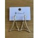Серьги золотой  Dawu EH05228