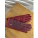Перчатки бордовый  06