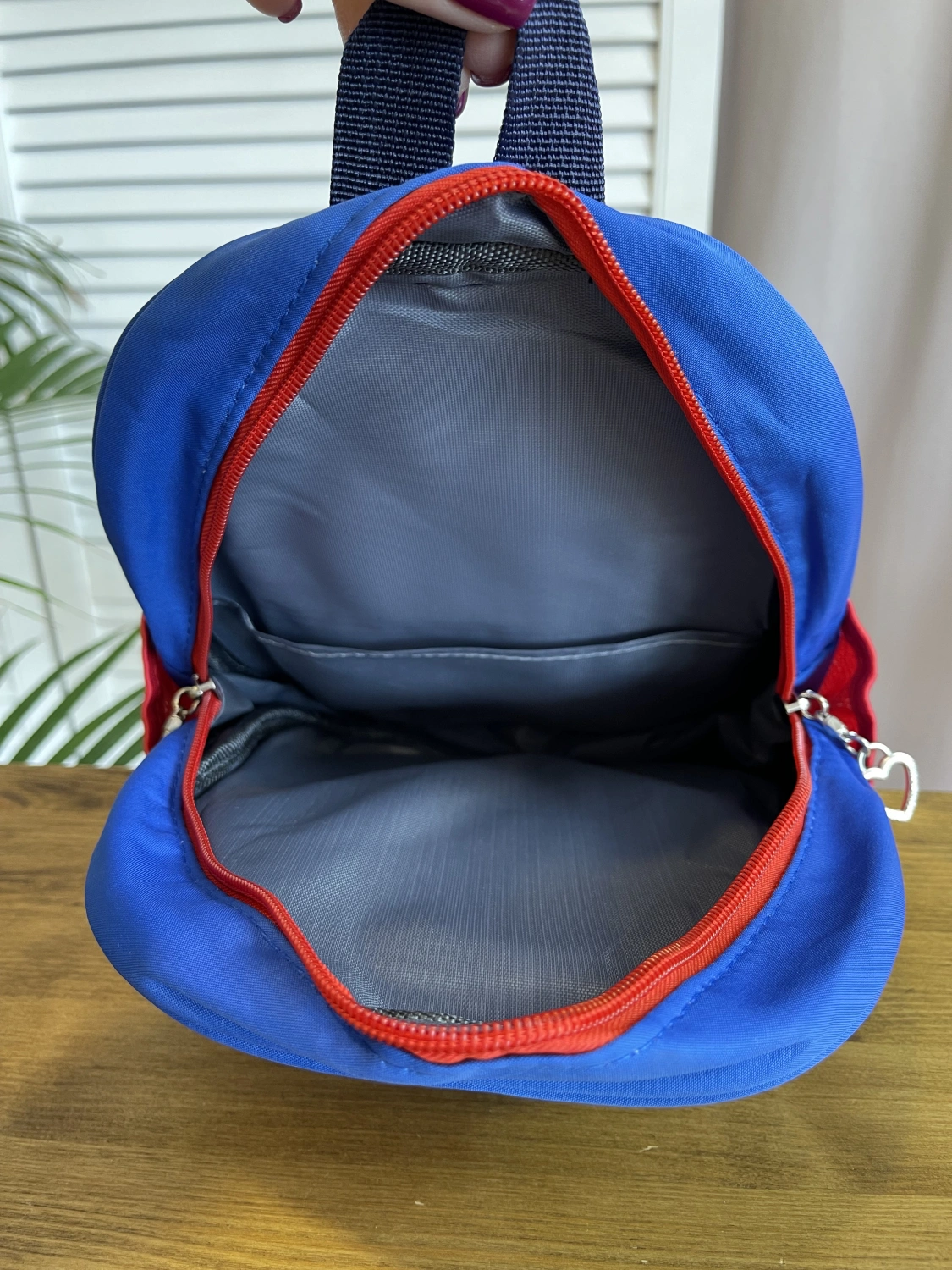 Рюкзак детский голубой  фото 2