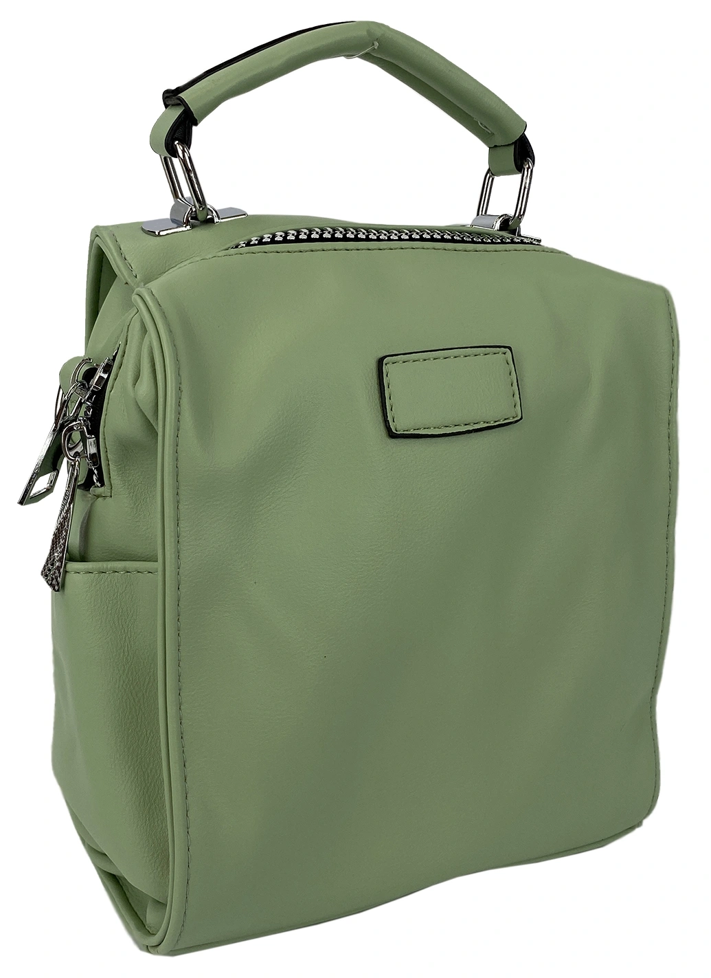 Сумка-рюкзак зеленый  8308 фото 1