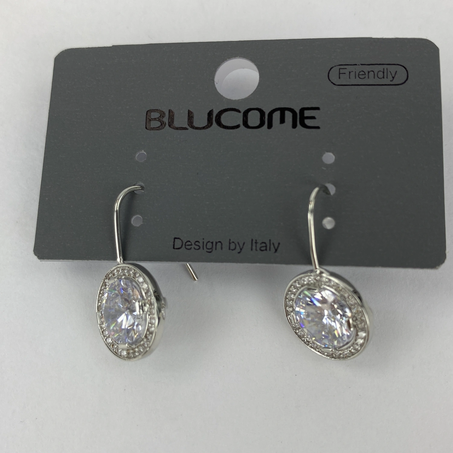 Серьги серебрист Blucome MLQM22626 фото 1