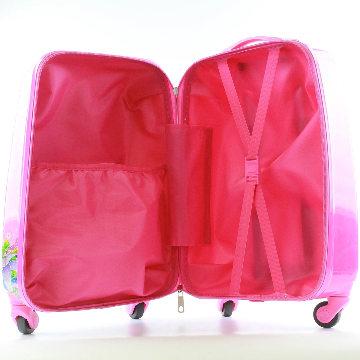 Детский чемодан на колесиках Барби