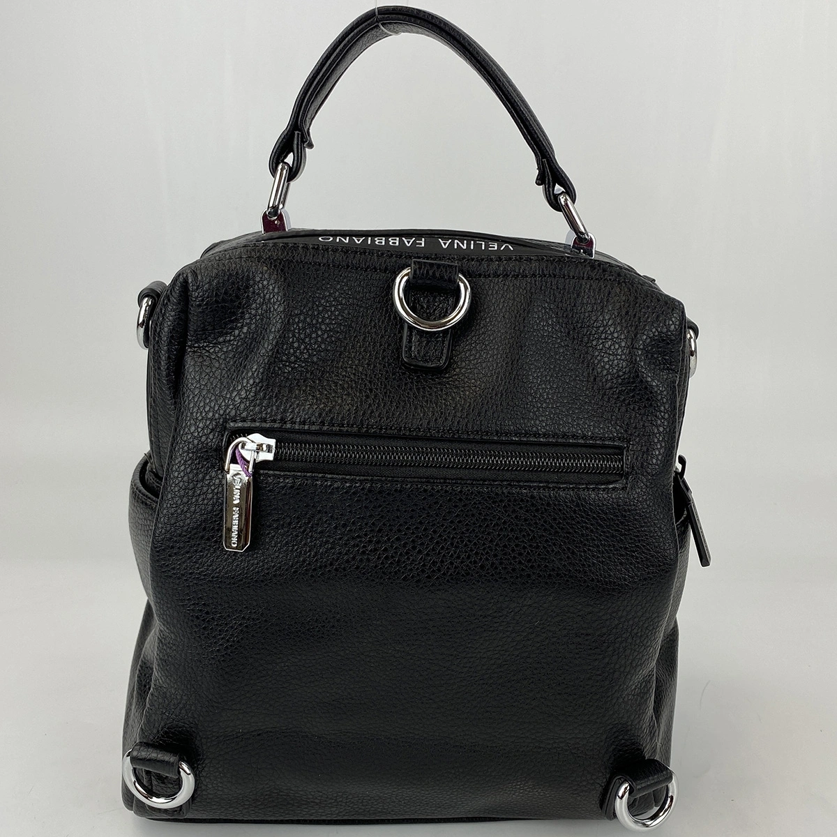 Рюкзак черный Vеlina Fabbiano VF552084 фото 2