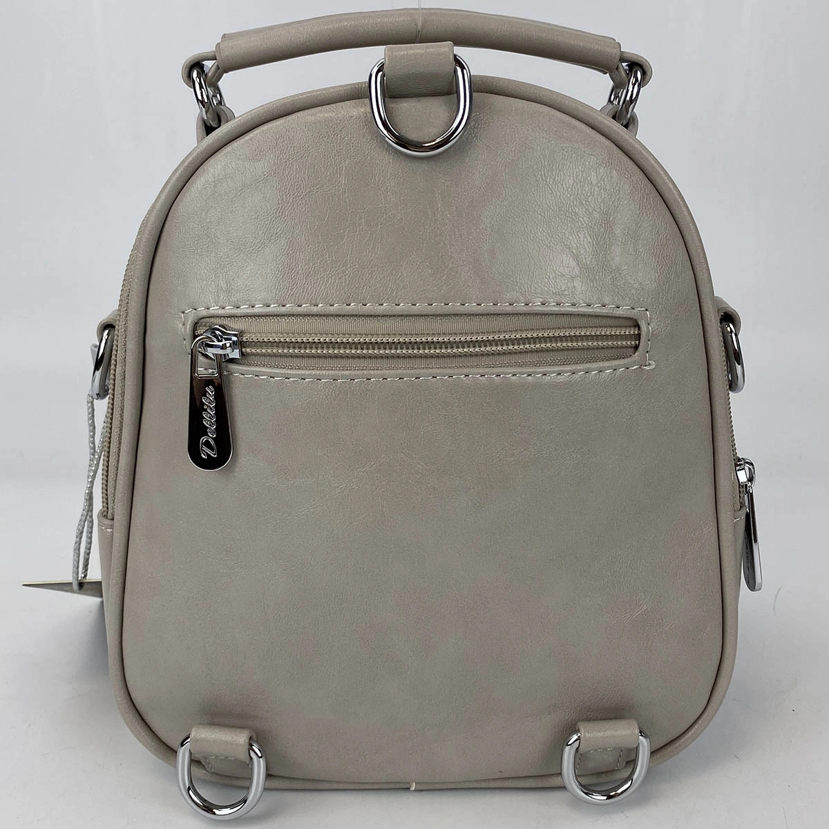 Сумка-рюкзак серый Dellilu T8681 фото 3