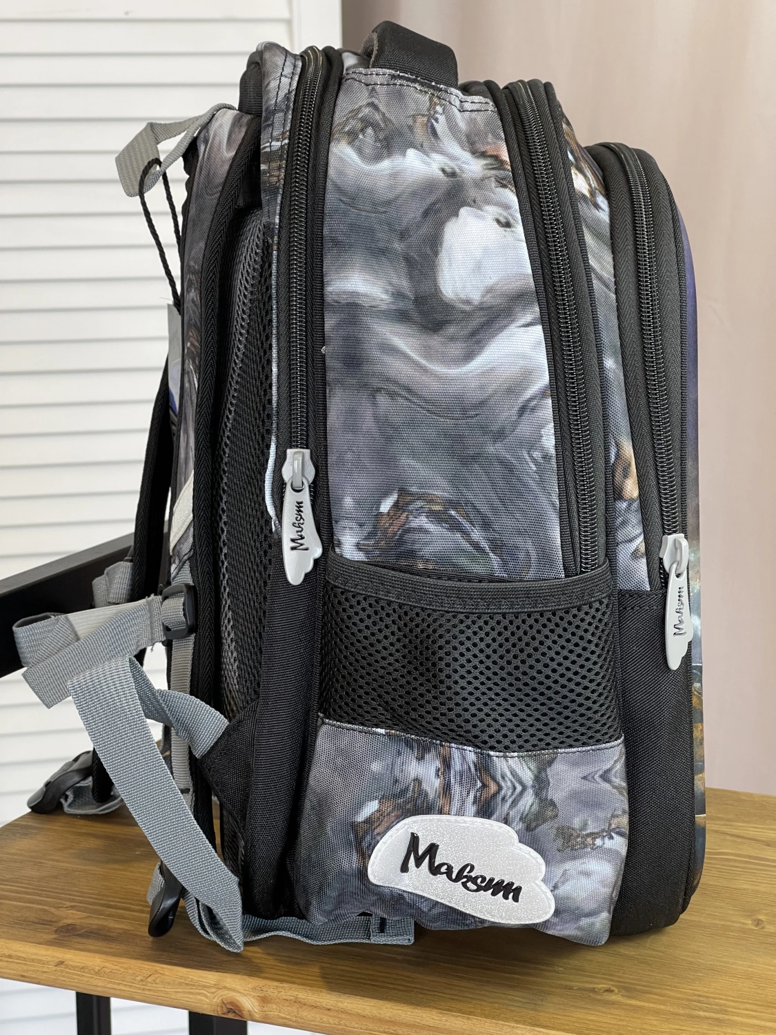 Рюкзак черный Maksimm C509 фото 2