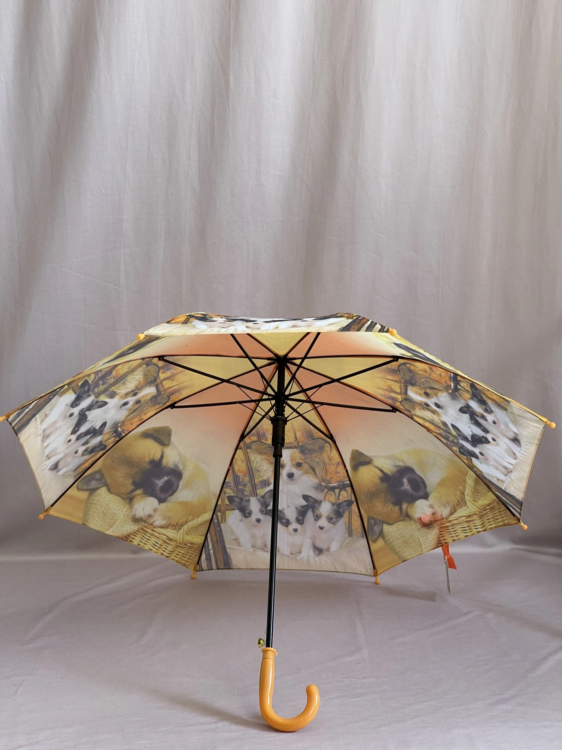 Зонт оранжевый  1545 фото 2