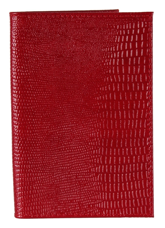 Обложка для паспорта FABULA O.1.КК  красный
