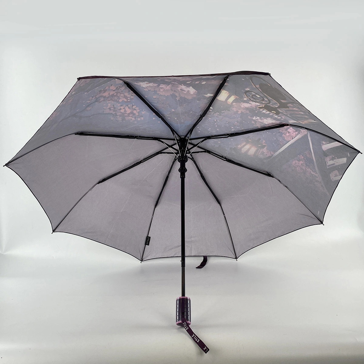 Зонт фиолетовый Style 1620 фото 2